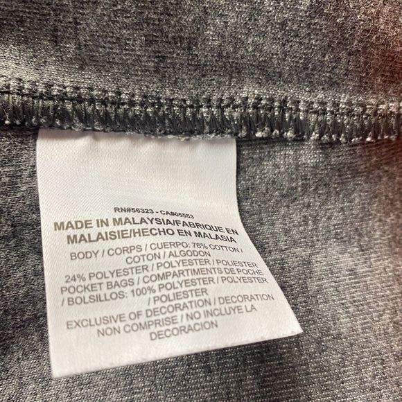 Nike Clemson Tigers Heavy Sweatshirt Pawprint Detail Embroidered Swoosh Arm XL - Picture 6 of 6